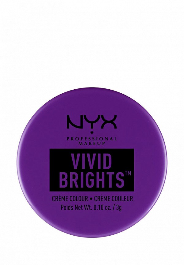 

Тени для век Nyx Professional Makeup, Фиолетовый, КРЕМОВЫЕ VIVID BRIGHTS CREME COLOURE - REBELLIOUS EDGE, 39 мл