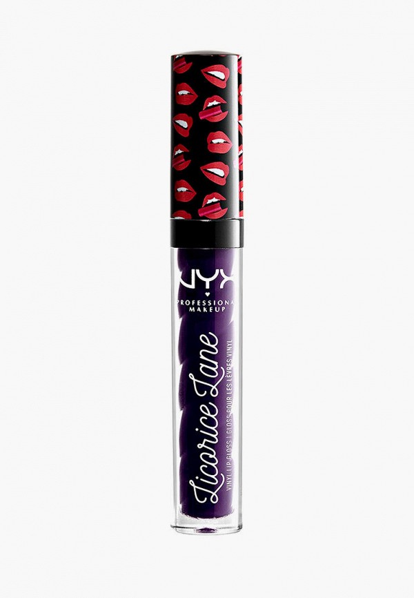 

Блеск для губ Nyx Professional Makeup, Фиолетовый, Grape Pop 02, 2.6 мл