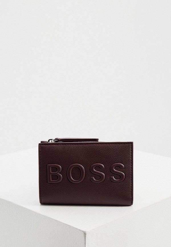 

Кошелек Boss, Бордовый, Taylor SM Wallet-EL