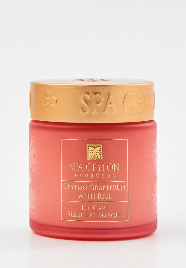 

Маска для губ Spa Ceylon, Прозрачный, Цейлонский грейпфрут и Рис, 50 г