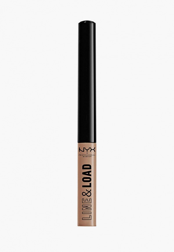 

Помада Nyx Professional Makeup, Бежевый, жидкая с тонким аппликатором Line & Load Two-In-One Lippie, матирование, оттенок 01, Dm Me, Светлый естественный, 2 мл