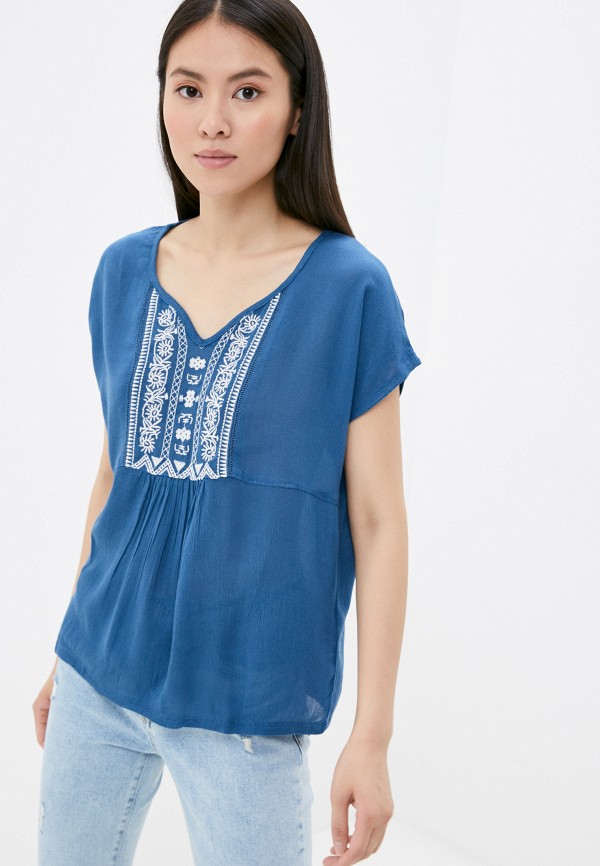 

Блуза Mavi, Синий, EMBROIDERED BLOUSE