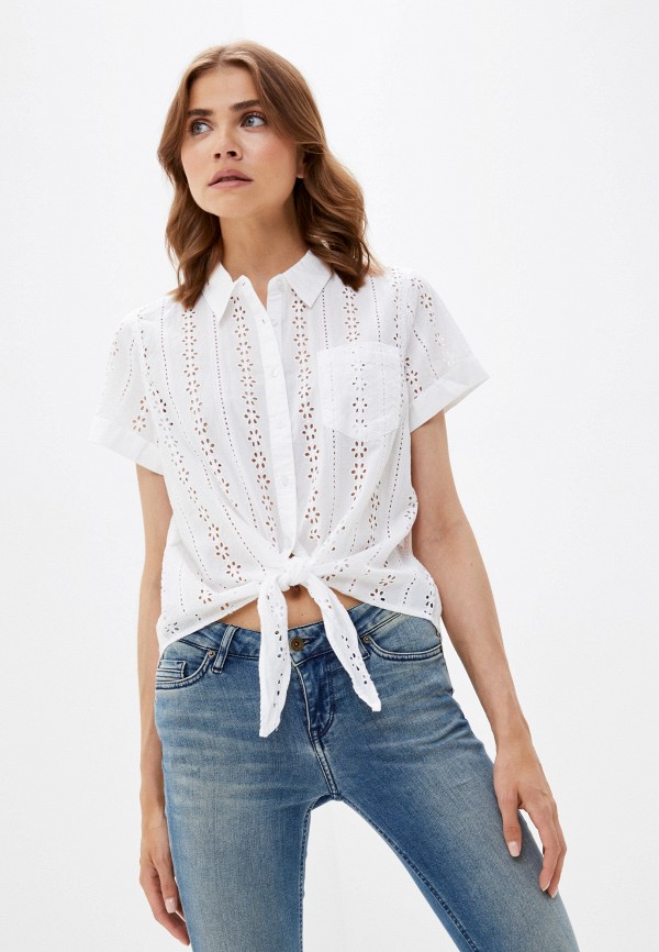 

Блуза Mustang, Белый, Elsa Crochet Blouse