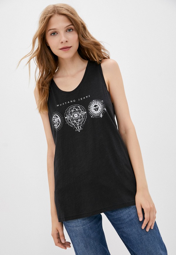 

Майка Mustang, Черный, Festival Tanktop