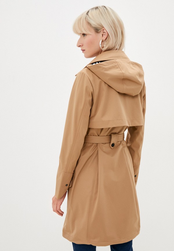 Плащ Bask коричневый, размер 46, фото 3