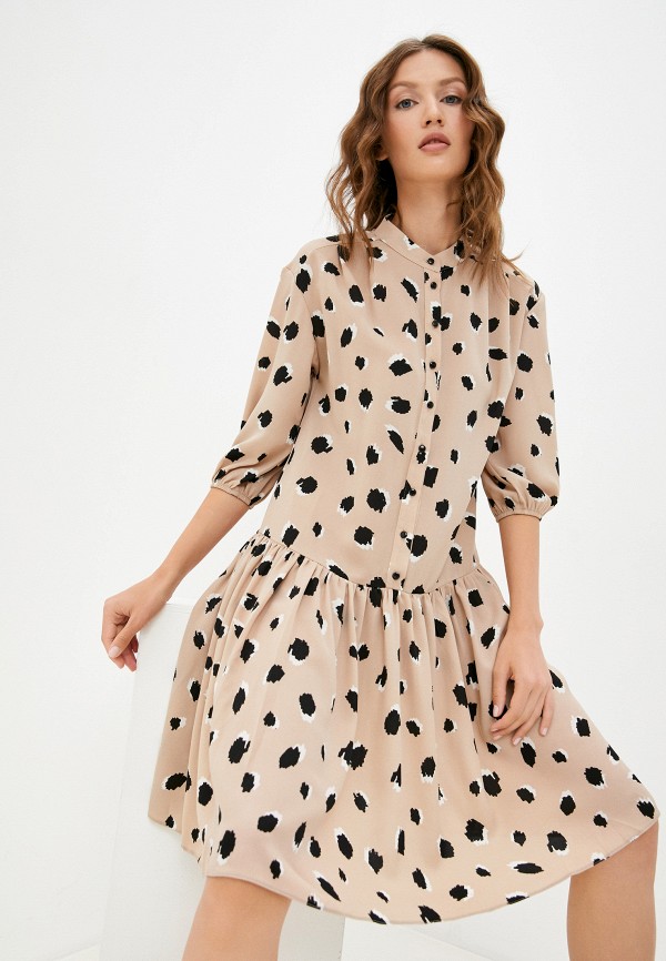 

Платье ASV Fashion Design, Бежевый