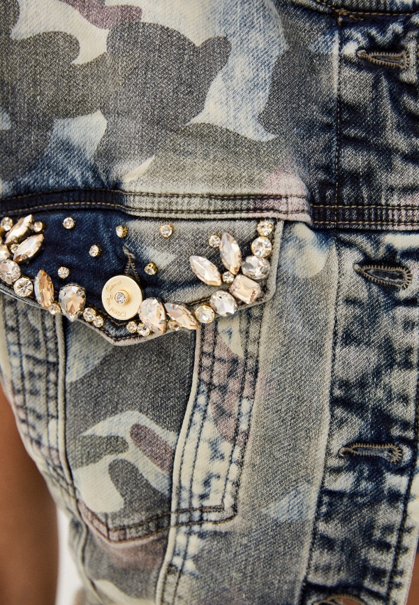 фото Жилет джинсовый dshe