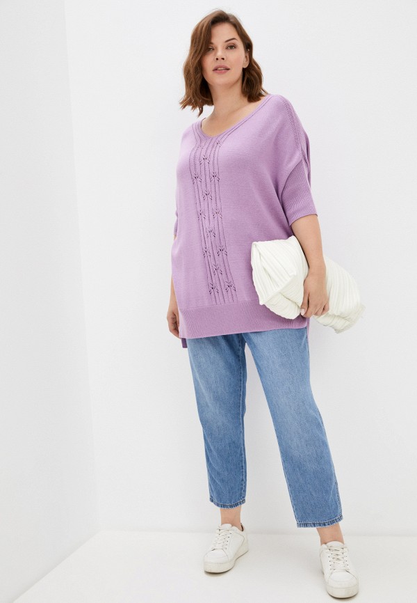Пуловер Сиринга цвет фиолетовый  Фото 2