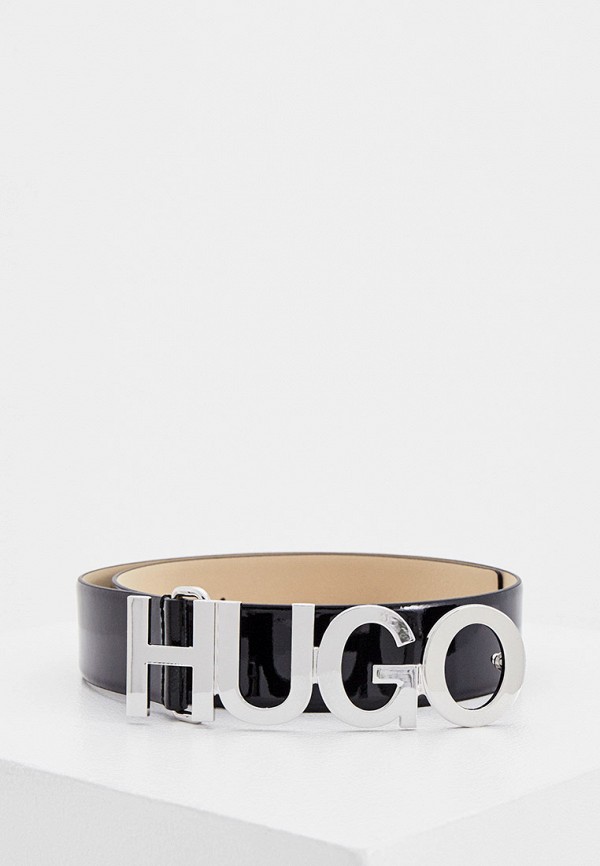 

Ремень Hugo, Черный, Zula Belt, 4 см
