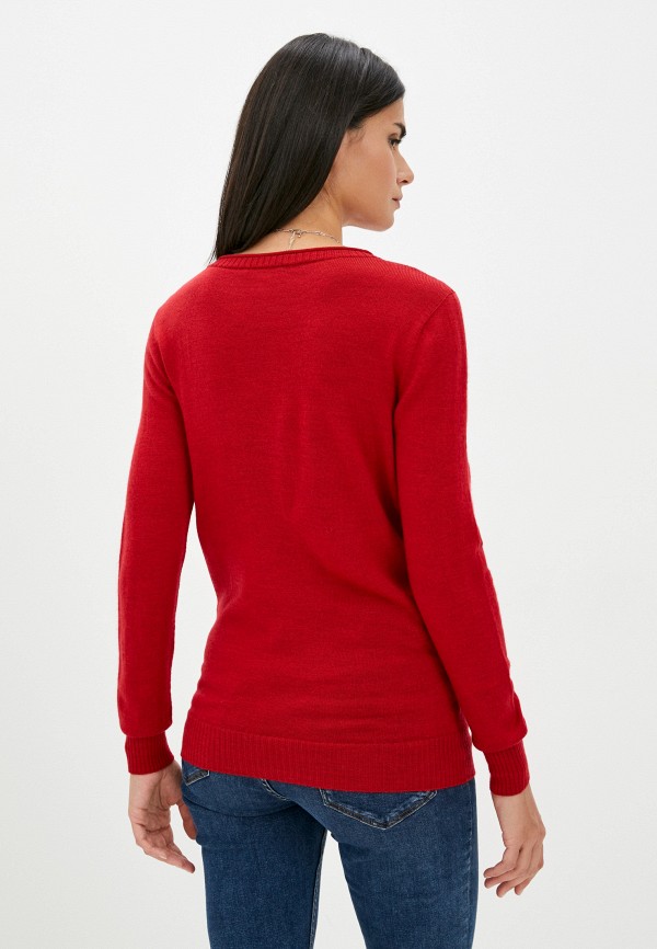 Джемпер R&I красный, размер 44, фото 3