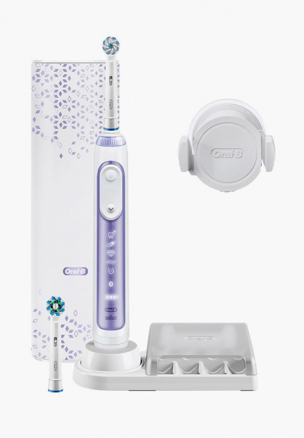 

Электрическая зубная щетка Oral B, Фиолетовый, Genius 10000N Purple D701.525.6XC