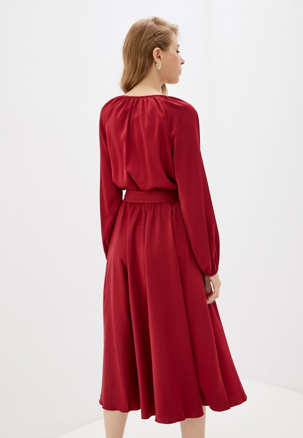 Платье Seam цвет бордовый  Фото 3