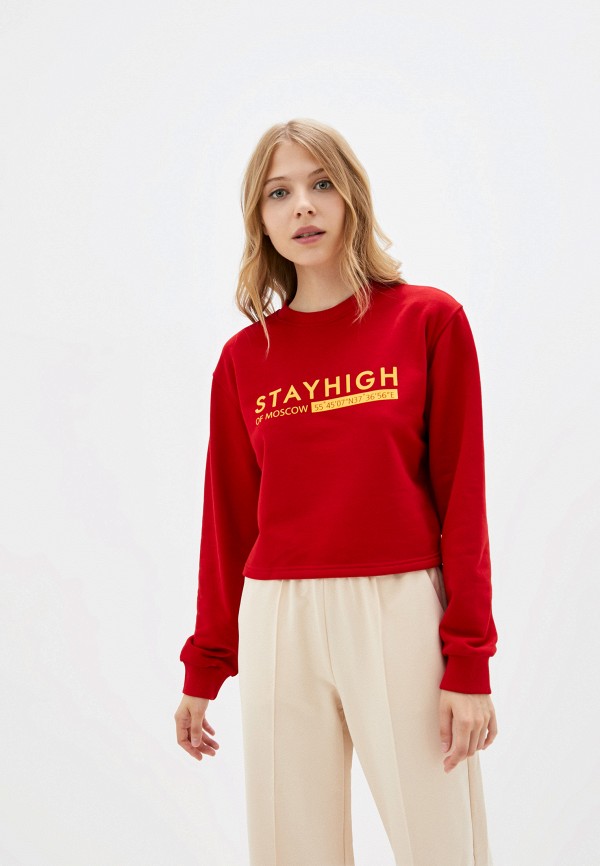 

Свитшот Stayhigh, Красный