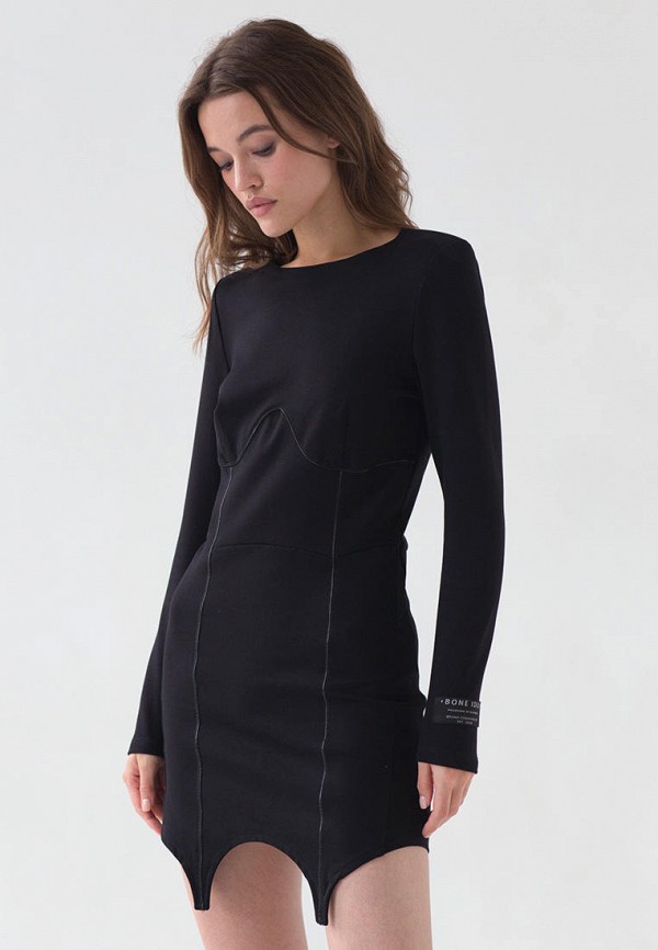 

Платье Bone Idle, Черный, Backless