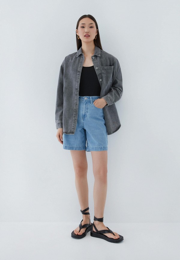 фото Шорты джинсовые zarina