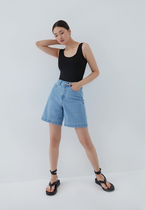 фото Шорты джинсовые zarina