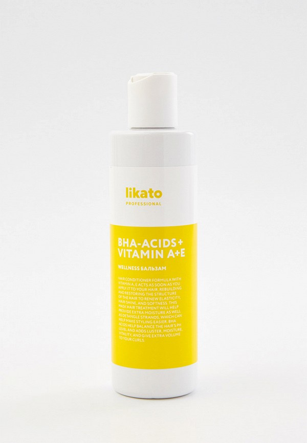 

Бальзам для волос Likato Professional, Прозрачный, WELLNESS, 250 мл.