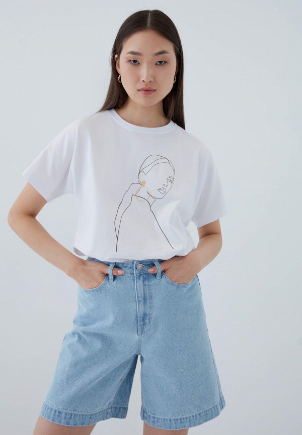 фото Шорты джинсовые zarina