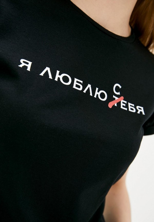 

Футболка Katarina Ivanenko, Черный, Katarina Ivanenko MP002XW07NFB