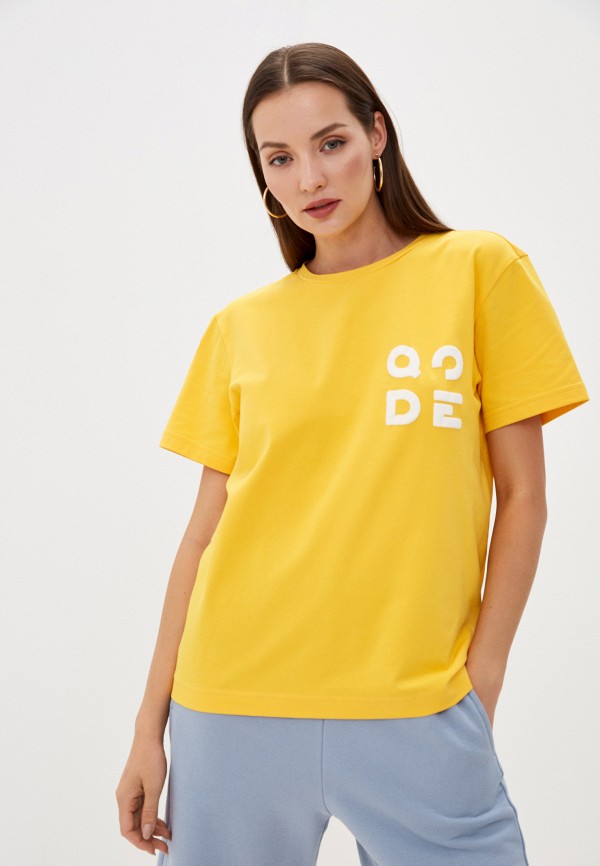 Футболка Qode Wear цвет желтый 