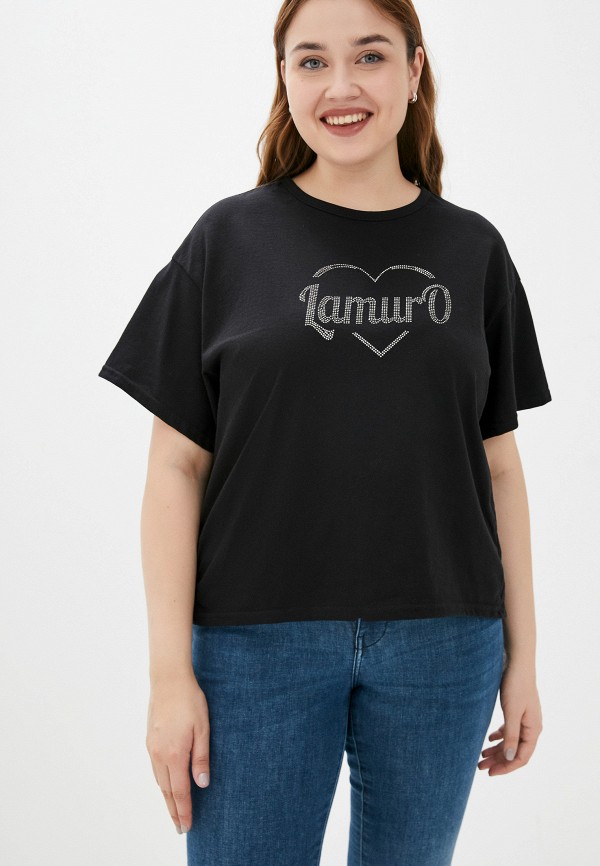 

Футболка Lamuro, Черный, повседневное
