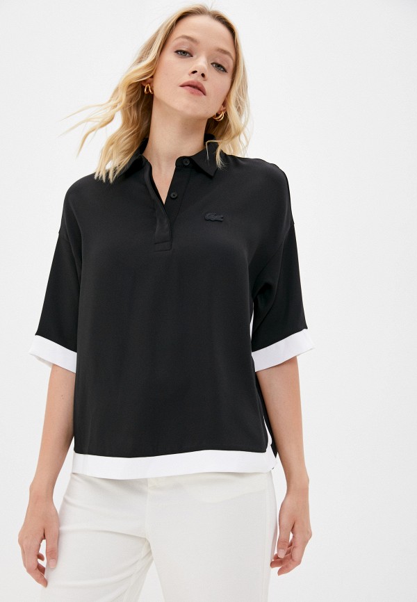 

Поло Lacoste, Черный