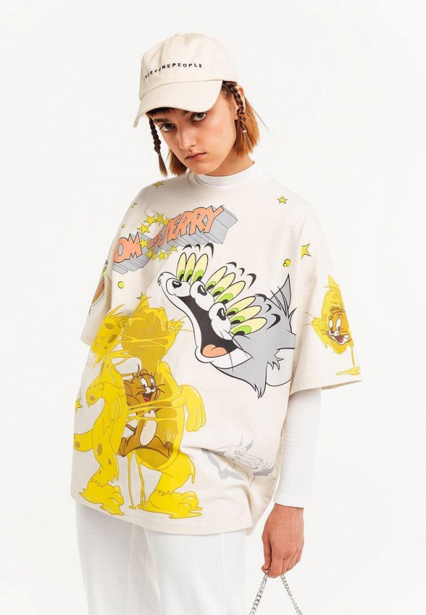 

Футболка Befree, Бежевый