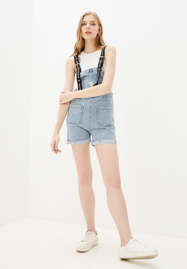 фото Комбинезон джинсовый euros style