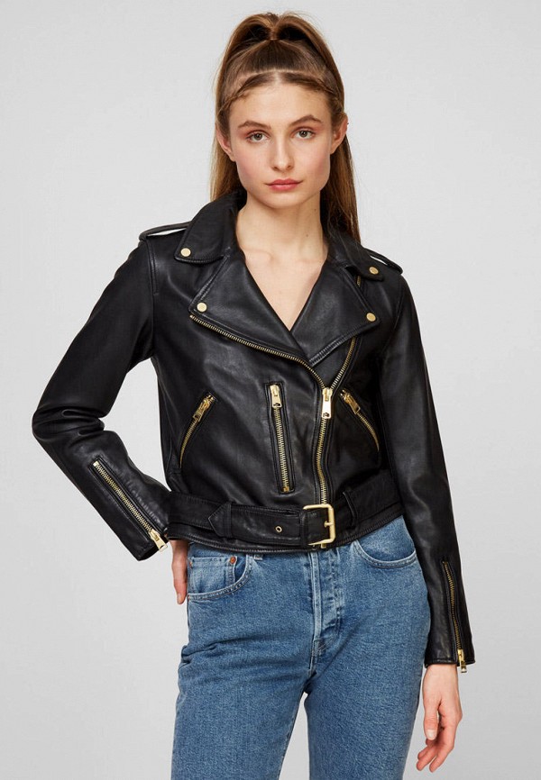 

Куртка кожаная AllSaints, Черный, AllSaints MP002XW07RCP