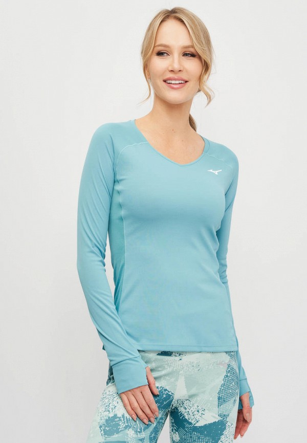 

Лонгслив спортивный Mizuno, Бирюзовый, Alpha Sun L/S