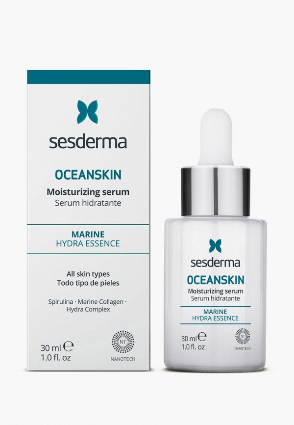 

Сыворотка для лица Sesderma, Белый, увлажняющая OCEANSKIN, 30 мл
