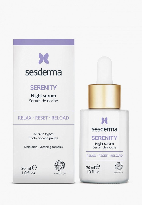 

Сыворотка для лица Sesderma, Белый, ночная липосомальная SERENITY, 30 мл