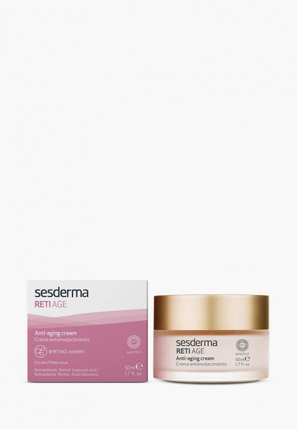 

Крем для лица Sesderma, Розовый, антивозрастной RETI AGE, 50 мл