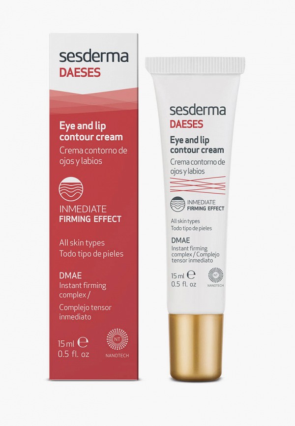 

Крем для контура глаз и губ Sesderma, Белый, DAESES, 15 мл