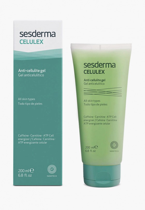 

Гель для тела Sesderma, Зеленый, антицеллюлитный CELULEX, 200 мл