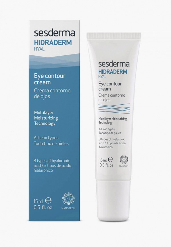 

Крем для кожи вокруг глаз Sesderma, Белый, HIDRADERM HYAL, 15 мл