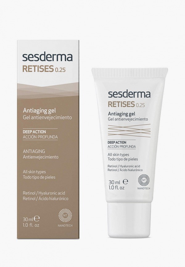 

Гель для лица Sesderma, Прозрачный, омолаживающий RETISES 0.25%, 30 мл