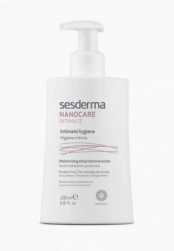 

Средство для интимной гигиены Sesderma, Прозрачный, NANOCARE INTIMATE, 200 мл