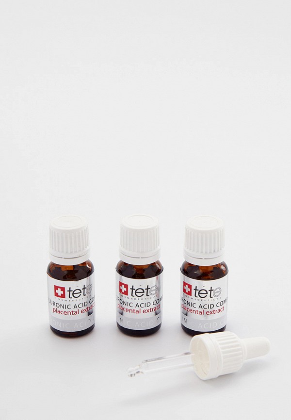 

Лосьон-сыворотка для лица TETe Cosmeceutical, Прозрачный, Лосьон гиалуроновая кислота+Экстракт Плаценты,Hyaluronic Acid & Placental Extract,30 мл (3*10 мл)