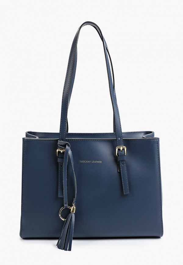 

Сумка и брелок Tuscany Leather, Синий, TL BAG