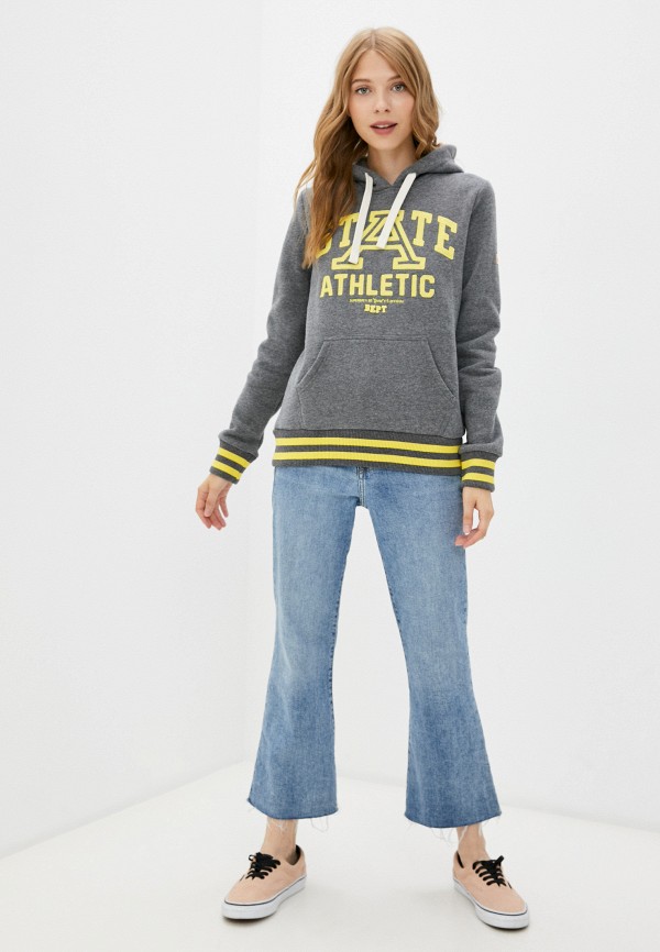 

Худи Superdry, Серый, COLLEGIATE ATHLETIC UNION HOOD