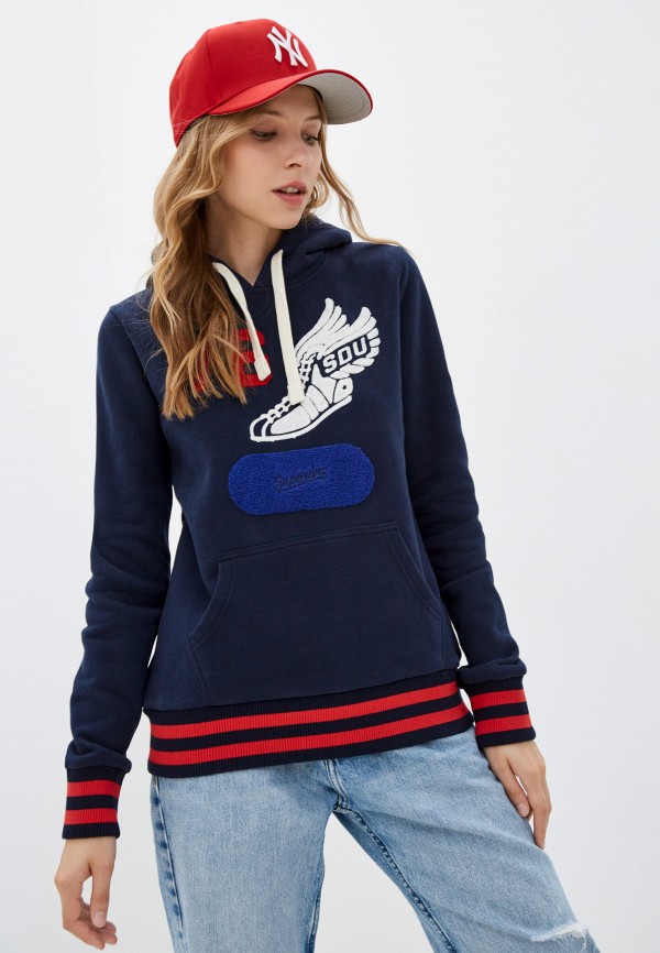 

Худи Superdry, Синий, COLLEGIATE ATHLETIC UNION HOOD
