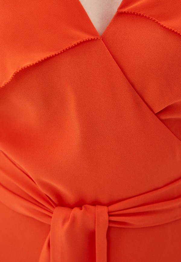 Платье Lilly Bennet цвет оранжевый  Фото 4