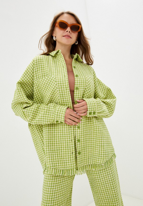 

Жакет Top Top, Зеленый, Overshirt
