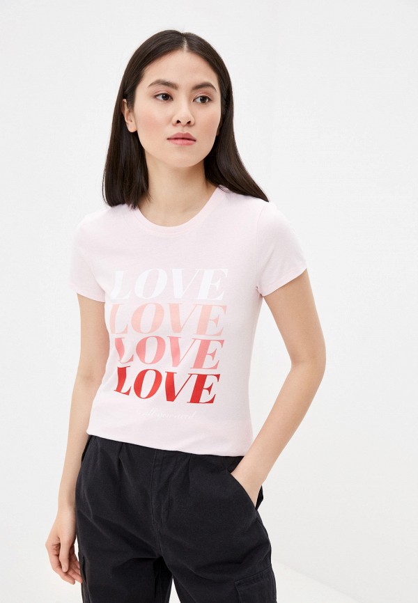 

Футболка Only, Розовый, LOVE LIFE
