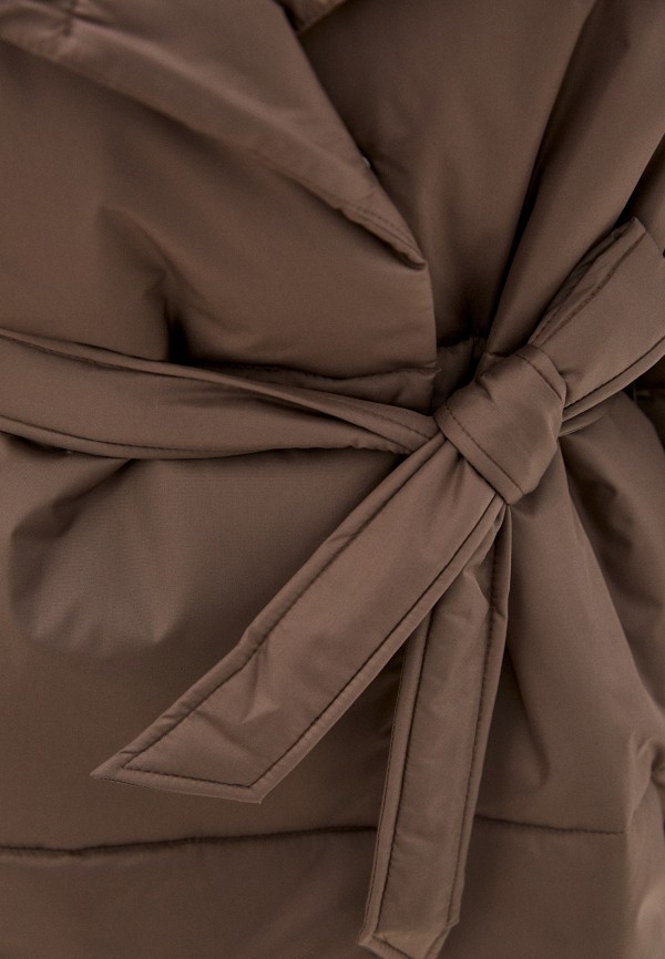 Куртка утепленная Vera Nicco цвет коричневый  Фото 5