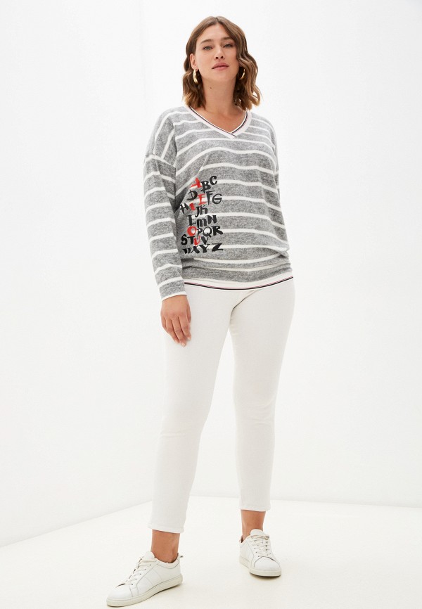 фото Пуловер silver string