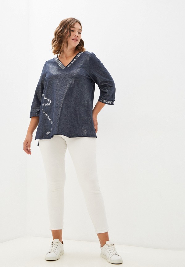 фото Пуловер silver string