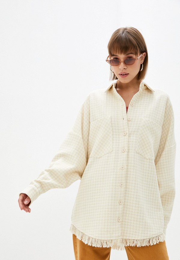 

Жакет Top Top, Бежевый, Overshirt