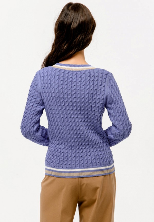 Пуловер Scandica цвет голубой  Фото 3